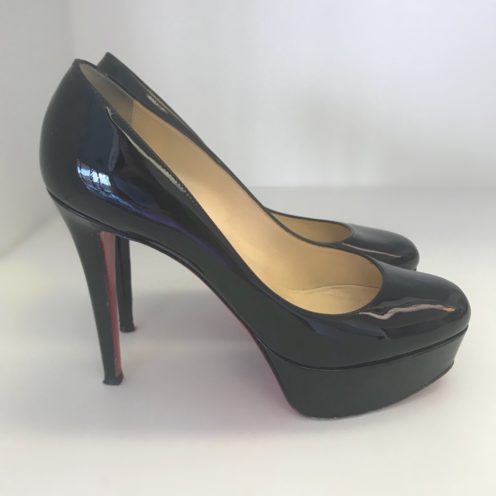Christian Louboutin Bianca black patent size 38.5